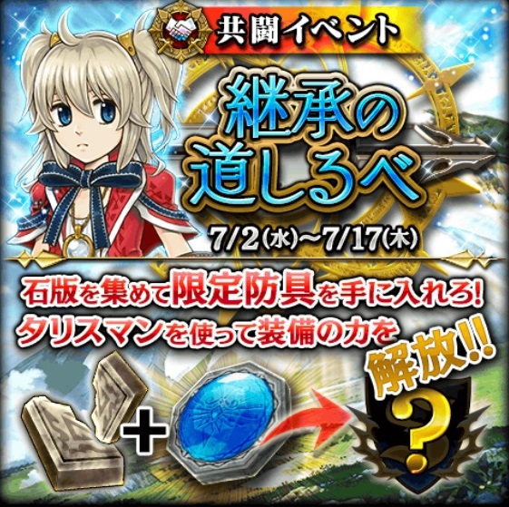 スリブレ　期間限定クエスト　継承の道しるべ　攻略コーナー