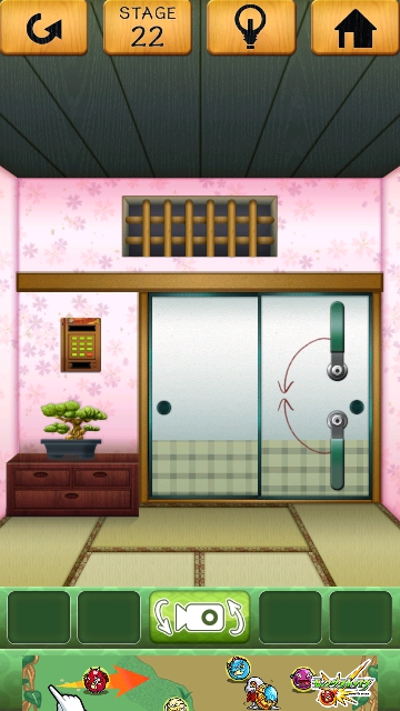 100和室 攻略 ステージ22