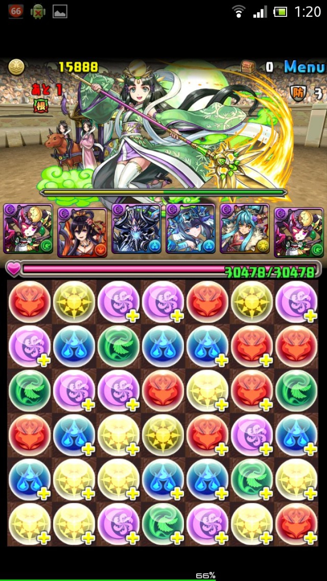 第20回チャレンジダンジョンに挑戦！　レベル6（回復なし/7×6マス）