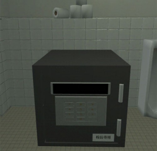 男子トイレからの脱出　攻略その6（金庫の開け方）