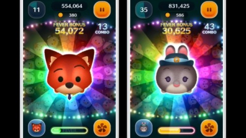 世界累計5,500万ダウンロード突破！「LINE：ディズニー ツムツム」、5月13日よりTVCM『ズートピア篇』を放送開始
