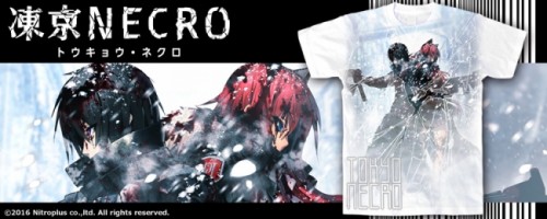 PCゲーム『凍京NECRO＜トウキョウ・ネクロ＞』CROSSクラウドファンディングよりフルグラフィックTシャツなどの申し込み受付ス…