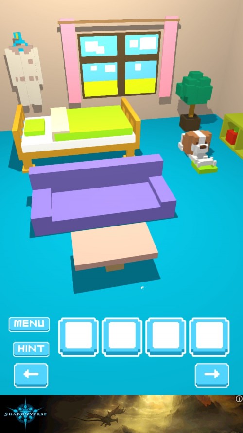 Voxel Room（ボクセルルーム） 攻略 ステージ4