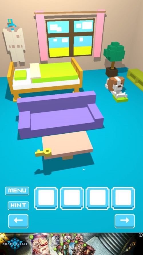 Voxel Room（ボクセルルーム） 攻略 ステージ1