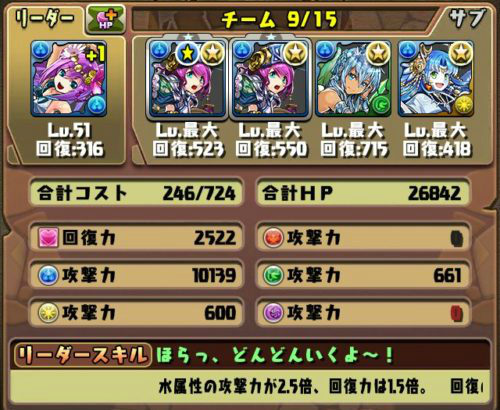 水着ラクシュミー テンプレパーティー おすすめ編成徹底解説!