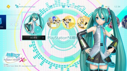 PS4R『初音ミク -Project DIVA- X HD』PlayStationRStore での予約販売が本日よりスタート！