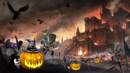 人気ゲームアプリ『クラッシュ オブ キングス』『クラッシュ オブ クイーンズ』プレイヤー限定のイベント『CoK・CoQハロウィンパ…
