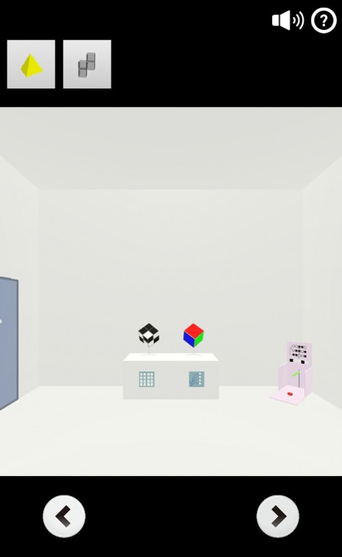 Cubes　攻略　その3(光るパネルの謎～透明ブロックをはめるまで)