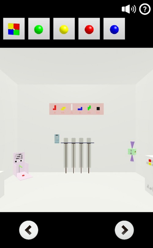 Cubes　攻略　その6(数字入力～？マークの色確認まで)