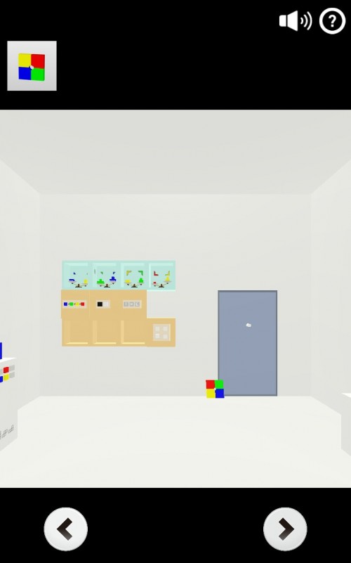 Cubes　攻略　その7(四角の部品入手～脱出)