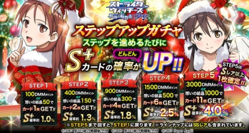 「ストライクウィッチーズ 軌跡の輪舞曲 Blitz」　ステップアップガチャにバルクホルンとミーナのキャラカードが登場！！