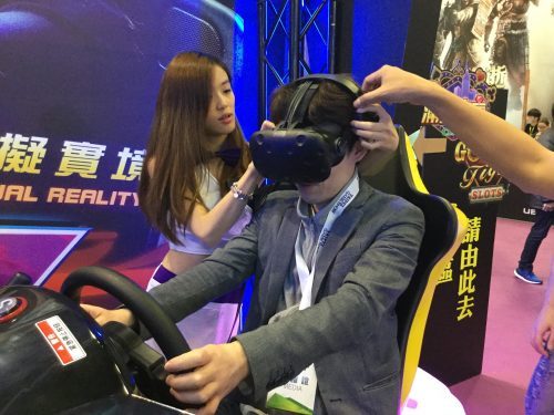 台北ゲームショウ2017 Day4 台湾企業のVRレースゲーム「OVER TAKE VR」が凄かった！