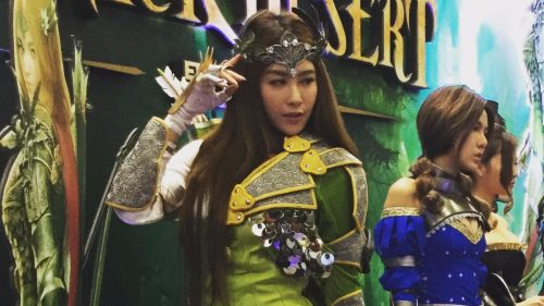 台北ゲームショウを彩る美女達！大入りの土曜日の会場から現場の様子をお届け