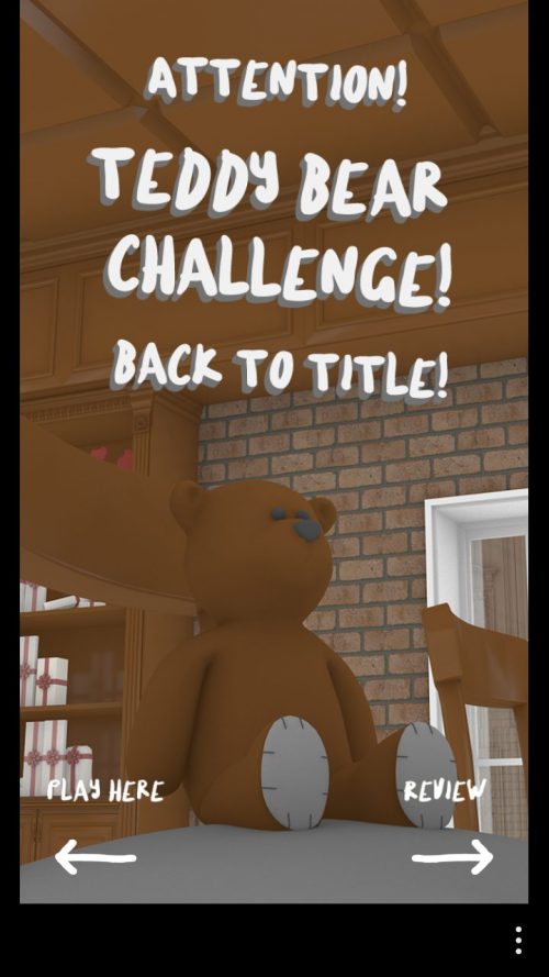 Valentine’s Day 攻略 TEDDY BEAR CHALLENGE!