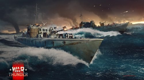 DMMがサービスを展開しているPC用マルチコンバットオンラインゲーム「War Thunder」定期的な海戦CβTの開催が決定！