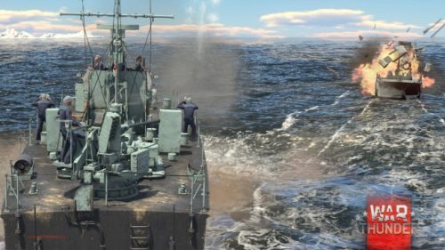 DMMがサービスを展開しているPC用マルチコンバットオンラインゲーム「War Thunder」定期的な海戦CβTの開催が決定！