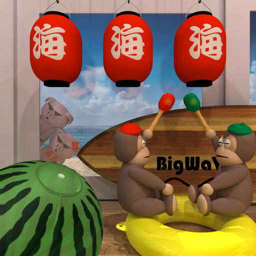 脱出ゲーム- 海の家から脱出