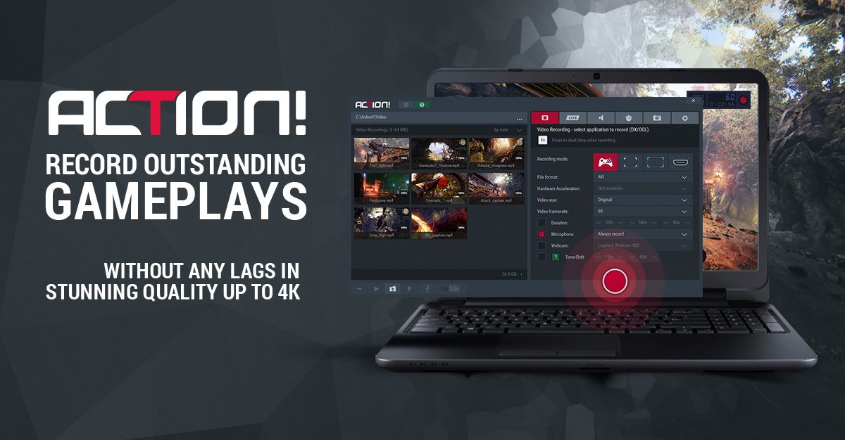 ゲームプレイ動画作成に便利な「Action!」の日本語版公式サイトが大幅リニューアル