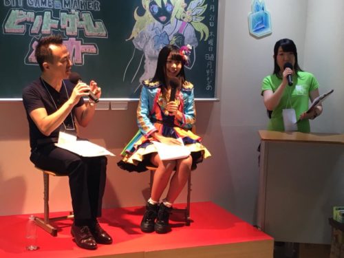【東京ゲームショウ2017レポート】松戸市ブースで仮面女子の「月野もあ」さんと、エンタメ業界のグランドスラム達成者「黒川文雄」氏が…