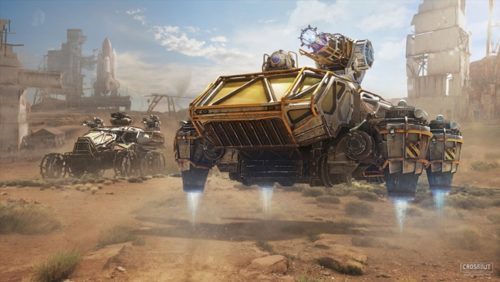 基本無料のクラフト系カーアクションゲーム『CROSSOUT』DMM GAMESのPCプラットフォームで日本語版リリース！