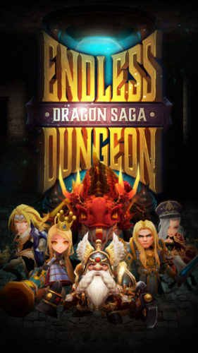 3DアクションクリッカーRPG『ENDLESS DUNGEON : DRAGON SAGA』(エンドレスダンジョン : ドラゴンサーガ)のiOS版が正式リリース！
