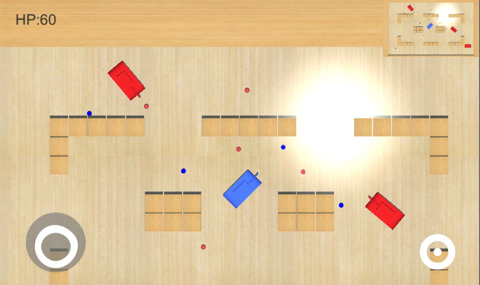 高校生4人による制作ゲーム『ミニタンク！』が11月4日から配信開始！