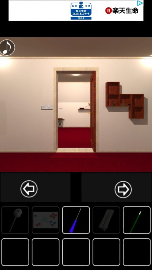 砂時計の部屋からの脱出 攻略 その6(本のバラ確認～白い砂時計確認まで)
