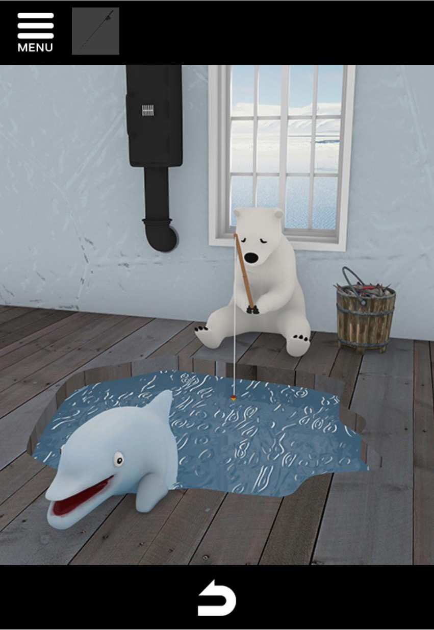 North Pole 攻略5｜氷の上のカチコチハウス