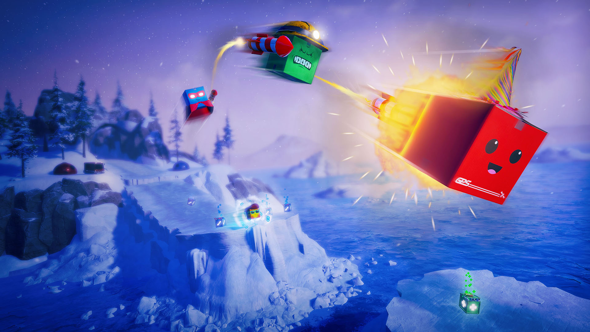 Nintendo Switch版『Unbox: Newbie’s Adventure』が配信開始！自動配達ダンボールを…