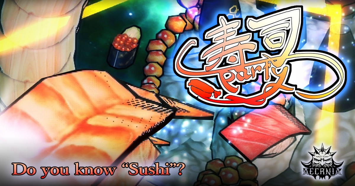 寿司系アクションシューティング！？異色のゲーム『寿司 Party』は4月26日にリリース！