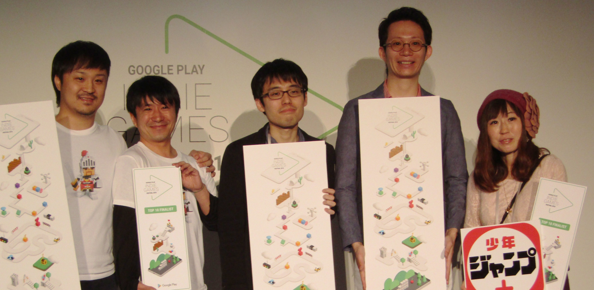 「Google Play Indie Games Festival 2018」のトップ3と少年ジャンプ＋賞が決定！