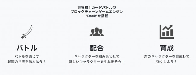 カードバトル型の戦国ブロックチェーンゲーム「サムライクリプト」が事前登録開始！