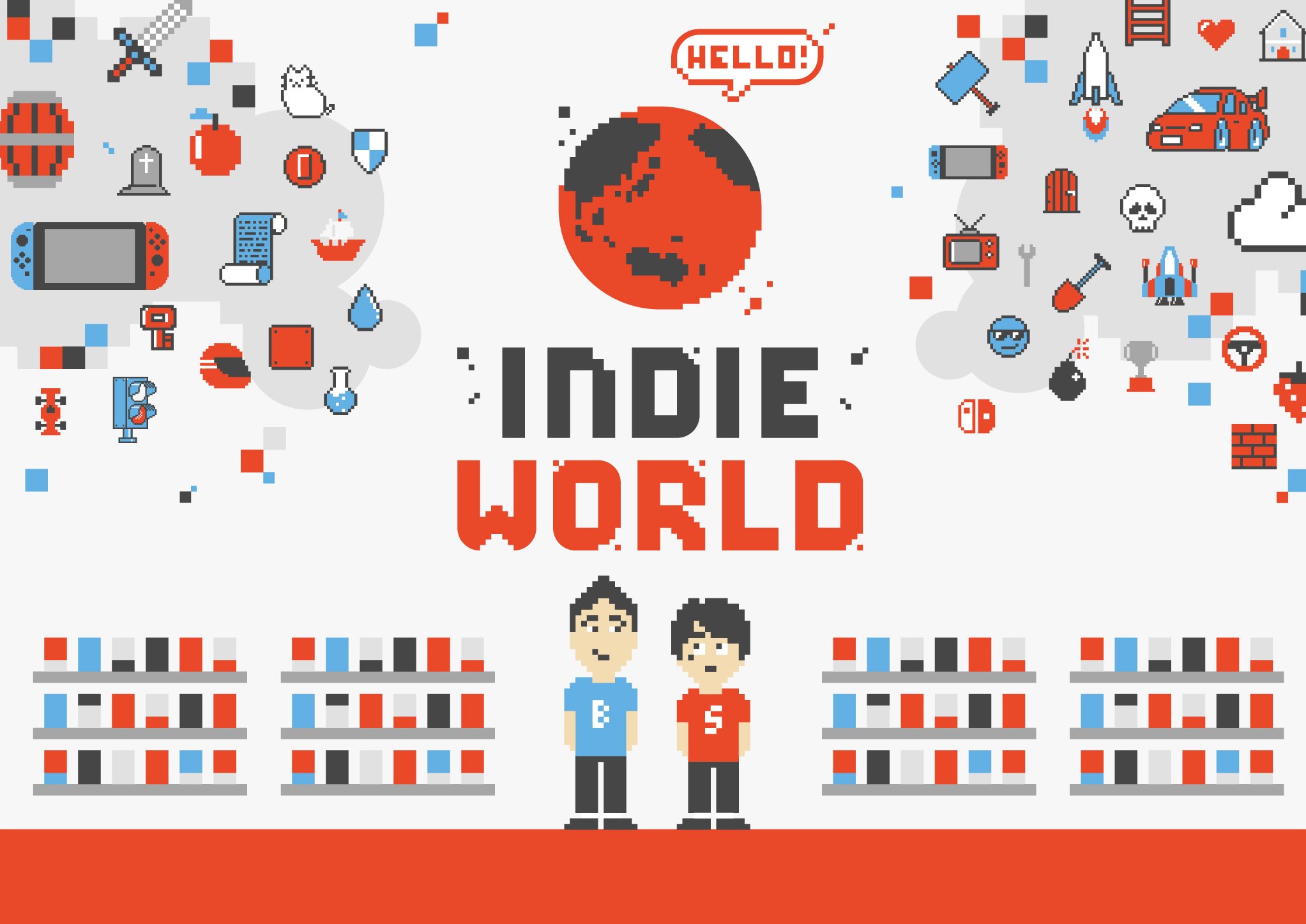 Nintendo Switchで遊べるインディーゲームを紹介する「Indie World」の公式Twitterと公式サイトが開始