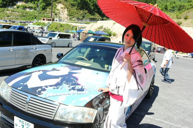 初音ミク、ラブライブ、艦これ、アイドルマスターなど人気作品の「痛車」が大集合！スキー場で「漫画・アニメ・ゲーム」のイベント開催！
