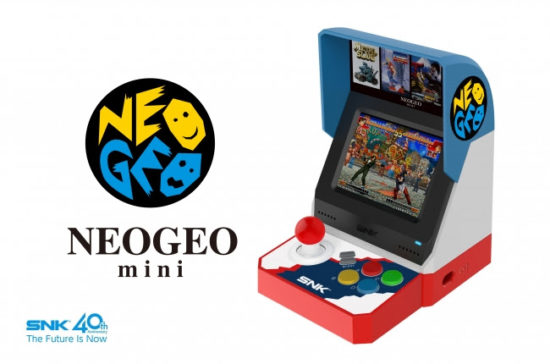 SNKブランド40周年を記念したゲーム機「NEOGEO mini」が発表！「NEOGEO」の名作・傑作タイトルを40作品内蔵！