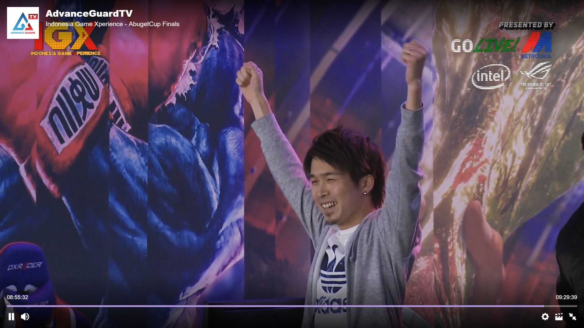 格闘ゲーム大会「Abuget Cup 2018」の『ストリートファイターV AE』部門で、ガチくん選手が悲願のCPT大会初優勝！