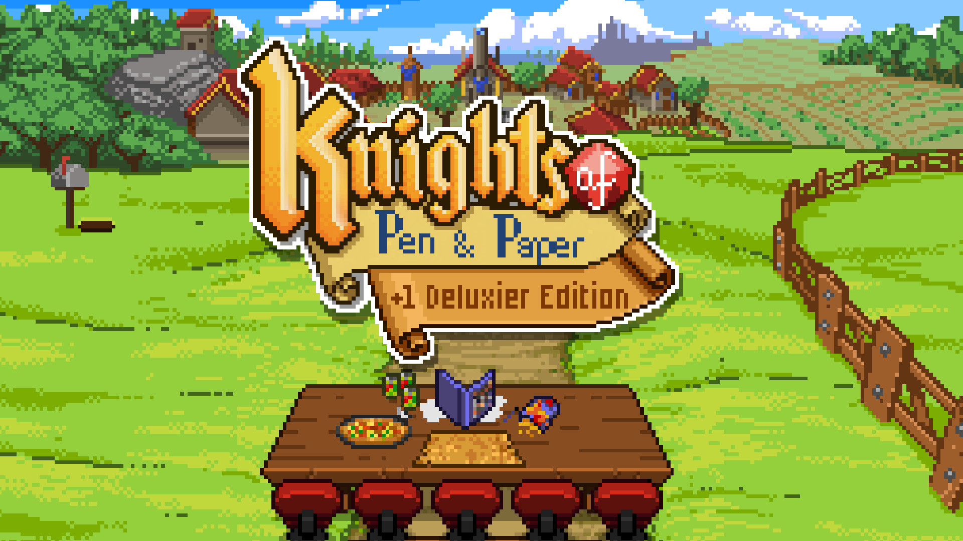 レトロ風王道RPG 『Knights of Pen and Paper +1 Deluxier Edition』がSwitchで発…