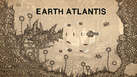 潜水艦シューティングゲーム『Earth Atlantis』がAppStoreで配信開始！