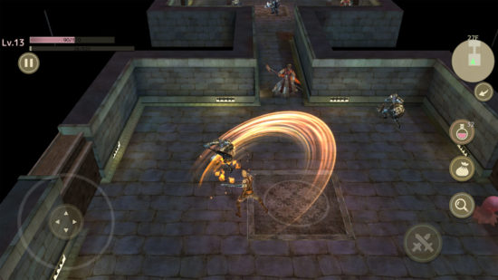 アクションRPG風脱出ゲーム「アングラ少女とドラゴンの迷宮」がリリース！