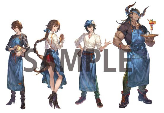 「グランブルーファンタジー」×「TOWER RECORDS CAFE」東京・大阪で7月31日よりコラボカフェがオープン！