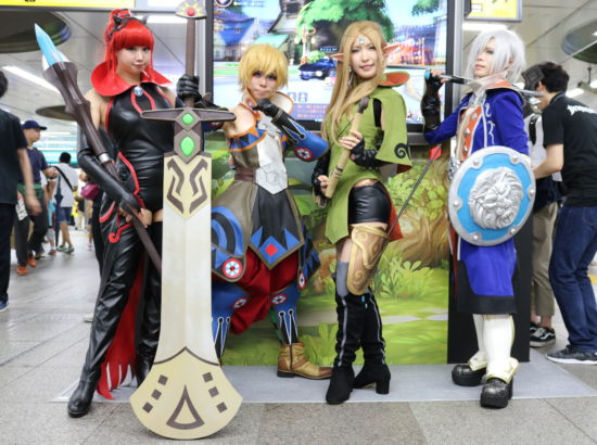 大人気MMORPGのスマホ版、「ドラゴンネストM」の試遊会が秋葉原駅で開催！実機での試遊も可能！