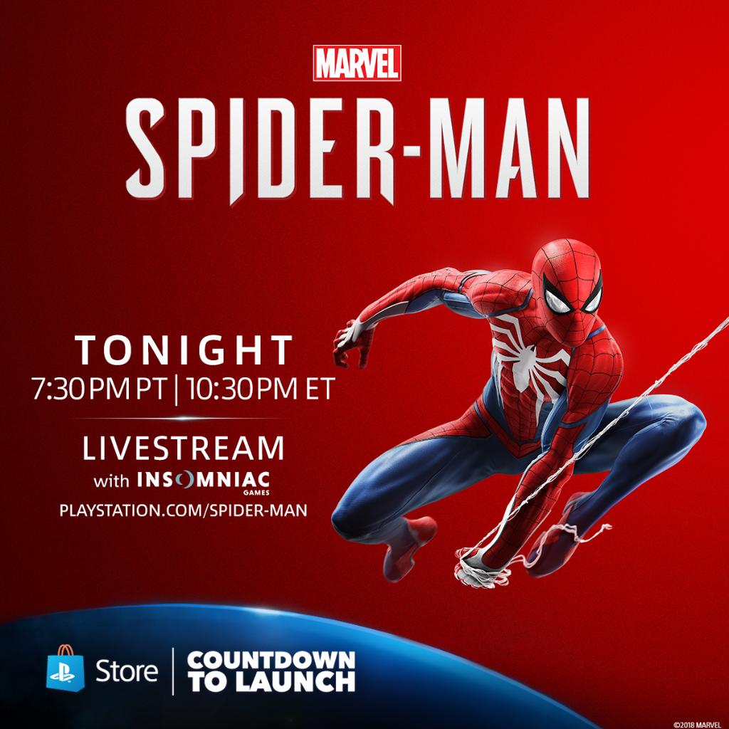 スパイダーマンがオープンワールドで駆け巡るアクションゲーム「Marvel’s Spider-Man」が9月7日より発売開始！