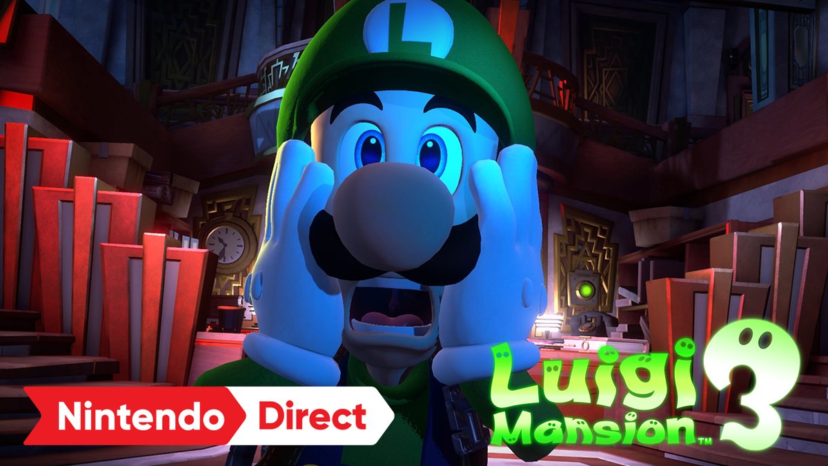 シリーズ最新作『ルイージマンション3 (仮称)』がNintendo Switchで2019年に発売決定！ 　ニンテンドー3DS『ル…
