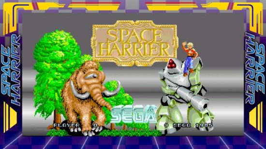 思い出の名作ゲームが、新たな感動を加えて甦る！『SEGA AGES スペースハリアー』が配信決定！