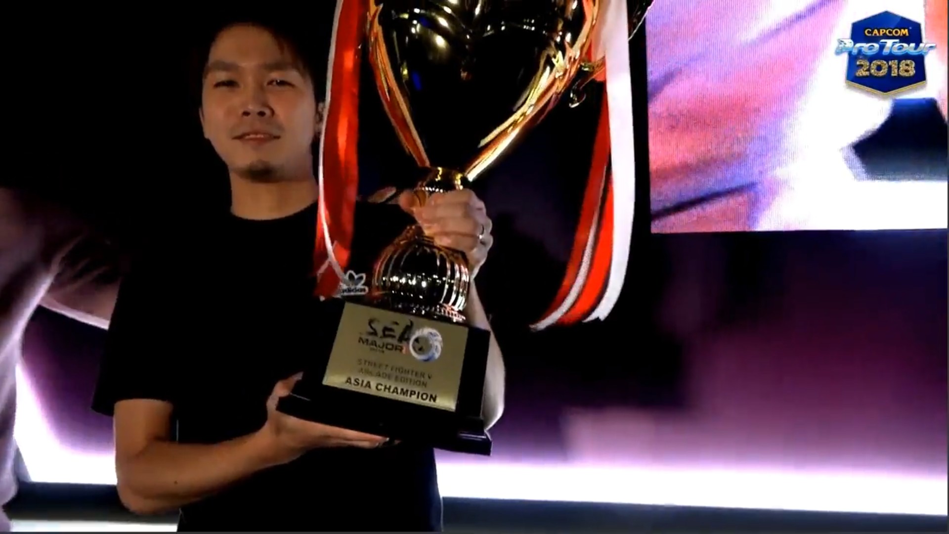 格闘ゲーム「ストリートファイターV AE」CPTアジア決勝大会にて、ガチくん選手が優勝！カプコンカップ2018の出場資格を獲得