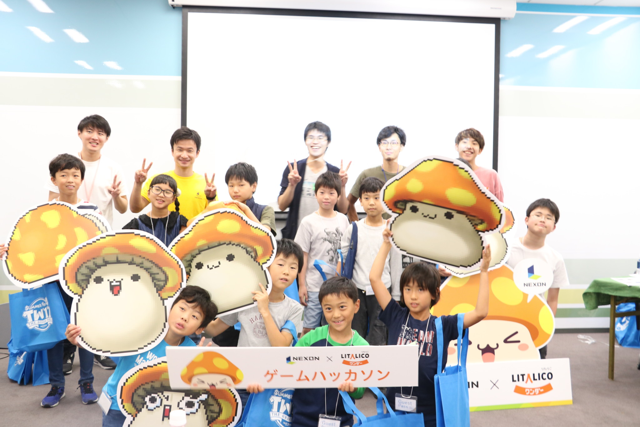 ネクソンが提供する多様なゲームのキャラクターを用いてオリジナルゲームをつくる子ども向けワークショップ「ネクソン × LITALIC…