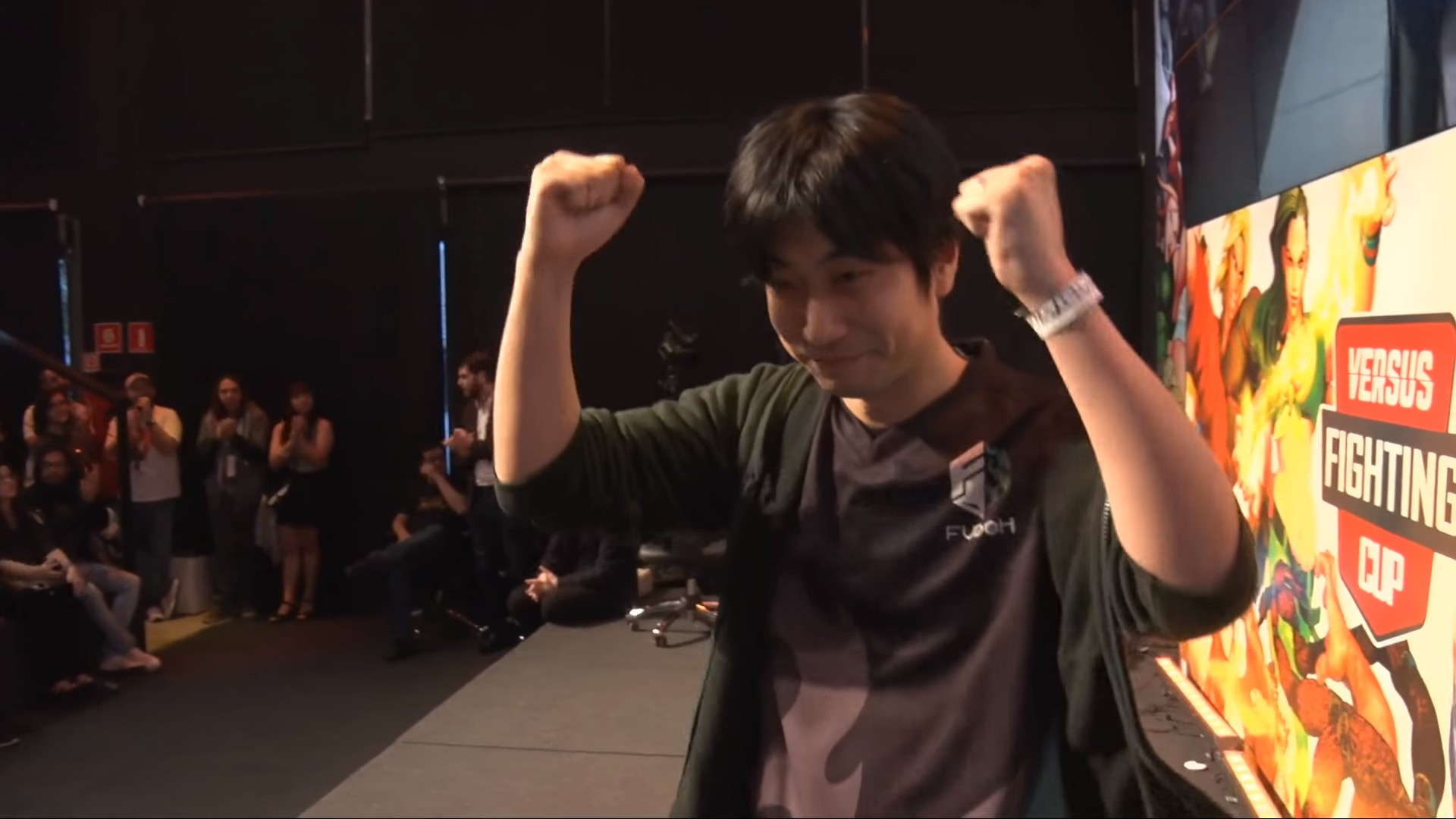 格闘ゲーム「ストリートファイターV AE」のブラジル大会で、ハイタニ選手が優勝！