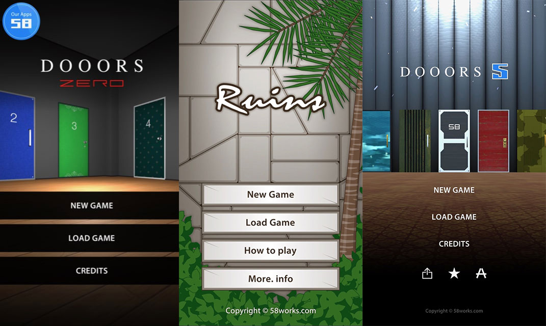 人気脱出ゲームメーカー「58WORKS」の脱出ゲーム特集！オススメの３本を紹介