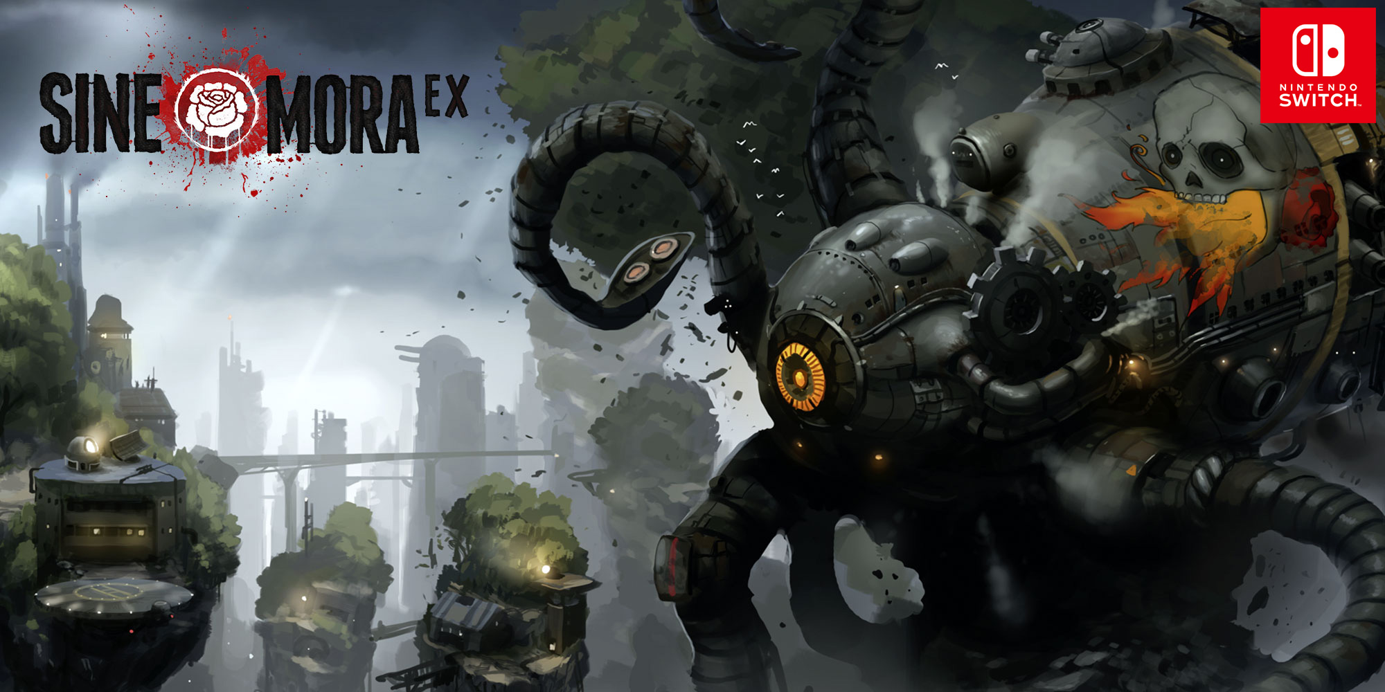 美麗3D演出とタイム制が特徴のNintendo Switch向けディーゼルパンクシューティング「Sine Mora EX」が12/…