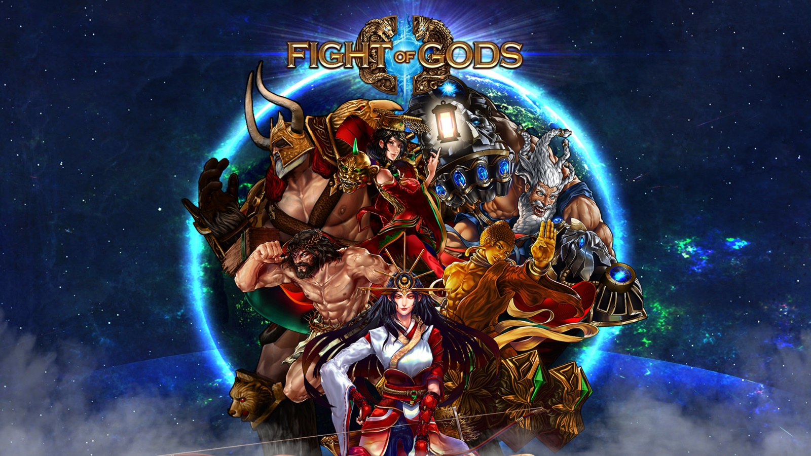 神々がぶつかり合う格闘ゲームSwitch版『Fight of Gods（ファイトオブゴッズ）』が販売開始！
